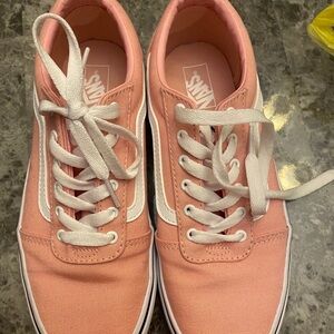 Vans  Pink  Canvas Sneakers